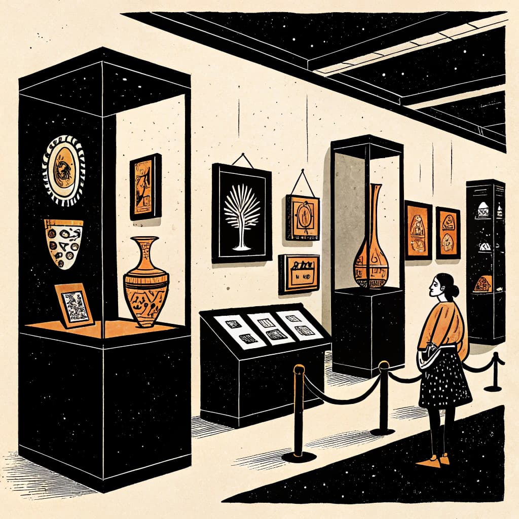 Exposition de musée
