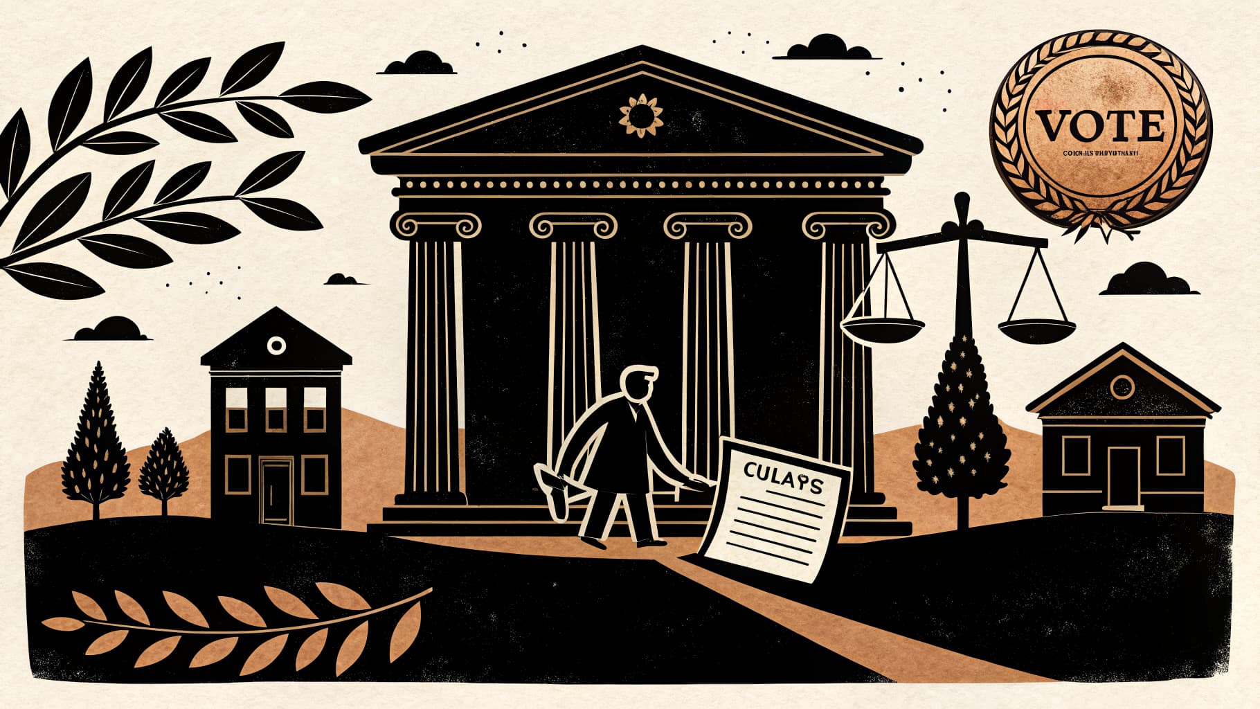 Cover illustration for Our Town Needs a Skatepark